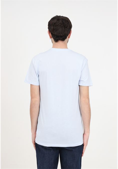Men's and women's light blue oxford t-shirt with logo RALPH LAUREN | 714830304026OXFORD BLUE